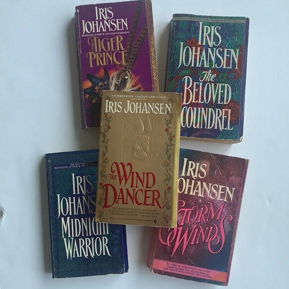 Iris Johansen Romance Novels set of 5 Paperback - Picture 1 of 1